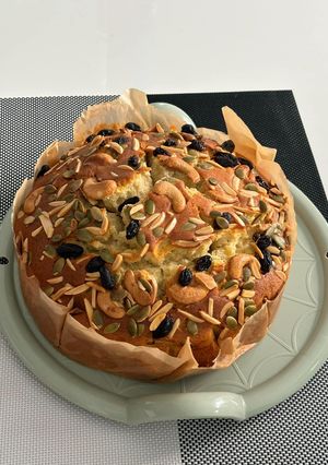 A picture of Banana Butter Cake.