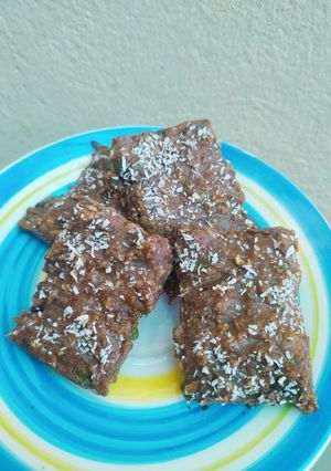 Una foto de Barritas energéticas heladas de coco chocolate 🥥🍫