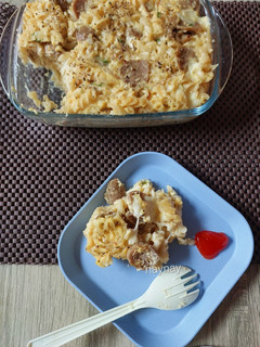 Foto resep Macaroni Schotel (Bisa Tanpa Dipanggang)