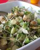 Ensalada de Berros, Queso y Aceitunas