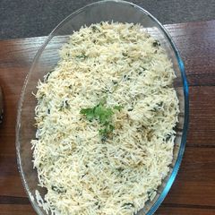 A picture of Jeera rice.