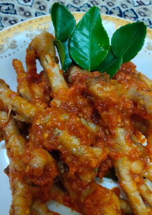 Foto resep Ceker pedas