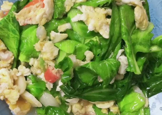 Resep: Oseng keciwis orak arik telor sederhana Untuk Pemula