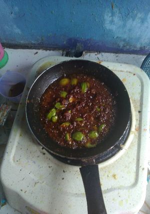Foto resep sambel pete 