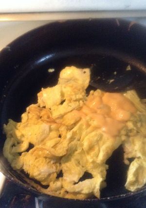 A picture of Fried eggs.