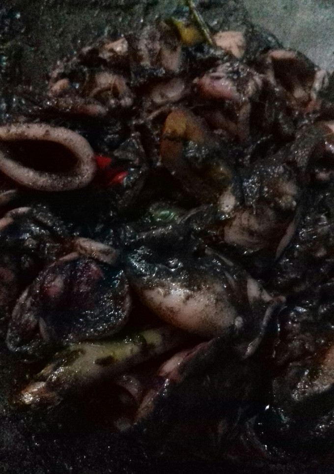 Foto resep Cumi hitam bumbu madura