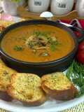 شوربة الفطر بالشبت