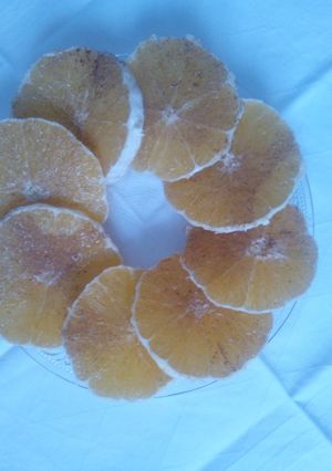 Une photo de Oranges à la cannelle