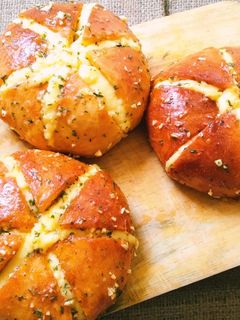 Foto resep Korean garlic cheese bread (without cream cheese)