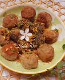 Thịt chả rim nước mắm tỏi ớt