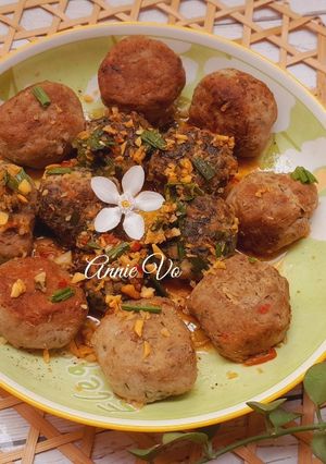 Hình của món Thịt chả rim nước mắm tỏi ớt.