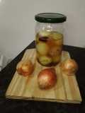 Cebolas em conserva