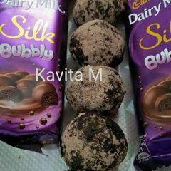 Dates Dry fruits chocolate Laddu A picture of Dates Dry fruits chocolate Laddu.