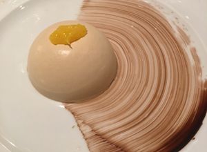 Foto principal de Bomba de helado  cremoso  de café con Thermomix y chocolate negro 😱