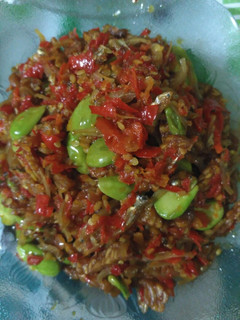 Foto resep Teri Tempe Sambal Pete