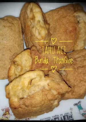Foto resep Tahu Aci Simpel