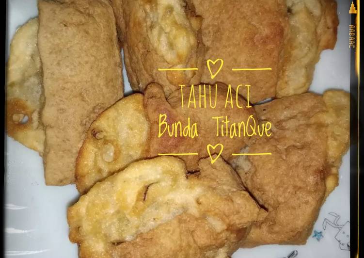 Tahu Aci Simpel