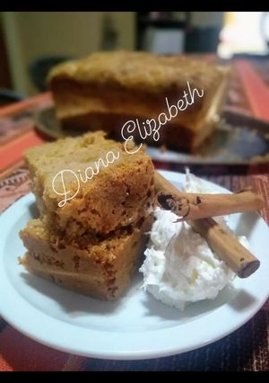 Una foto de Budín húmedo de manzanas 🍎🍏👩🏼‍🍳