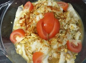 Foto resep Sawi Cabe Bubuk