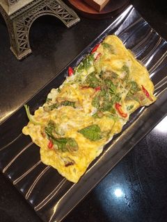 Foto resep Telur Dadar Bayam