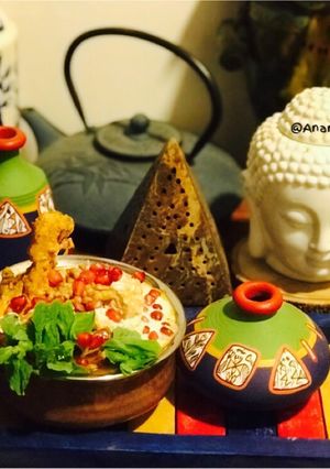 A picture of One Pot Dahi Pepper Chicken: Zero/No OIL.