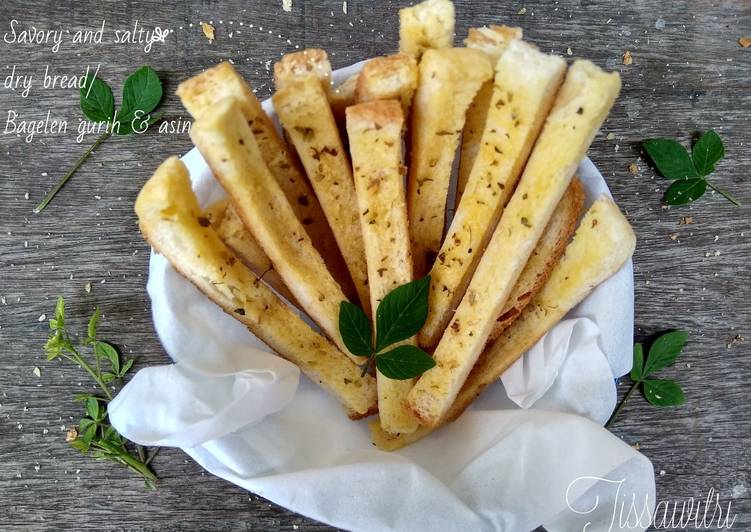 Resep Savory dry bread/bagelen gurih yang Bisa Manjain Lidah