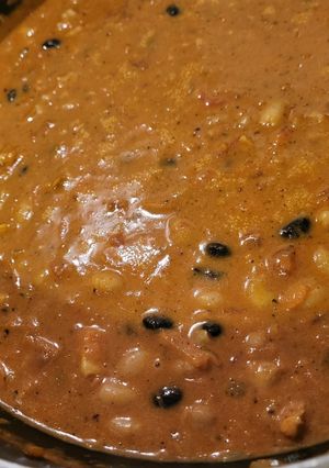 Low Carb: fruchtiger Bohneneintopf Rezepthauptbild