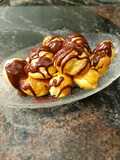 Profiterol langyos csokiöntettel