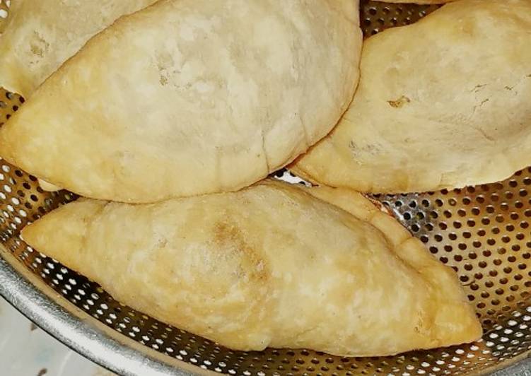Steps to Prepare Super Quick Homemade Fried meatpie