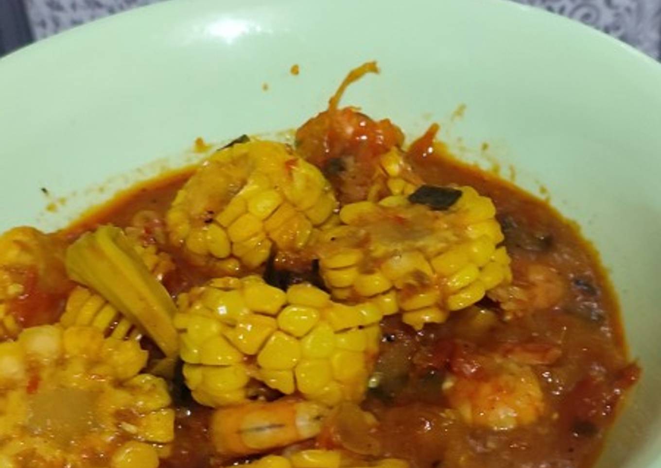 Udang Jagung Pedas Manis