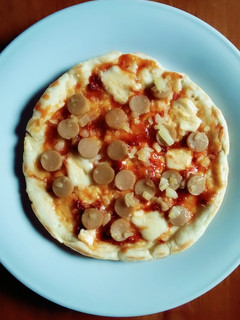 Foto resep Pizza Sosis Teflon Gampang