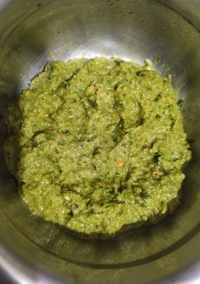 பச்சை கொத்தமல்லி சட்னி செய்முறை முக்கிய புகைப்படம்