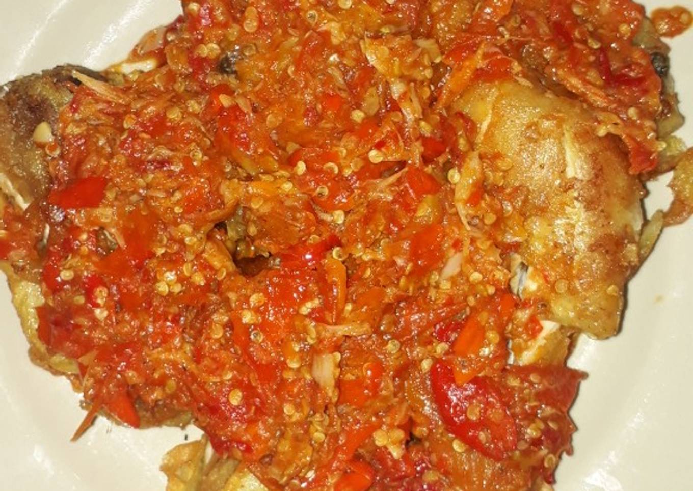 Ayam geprek sepedes mulut netizen������