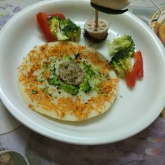 A picture of Uttapam.