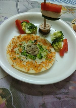 A picture of Uttapam.