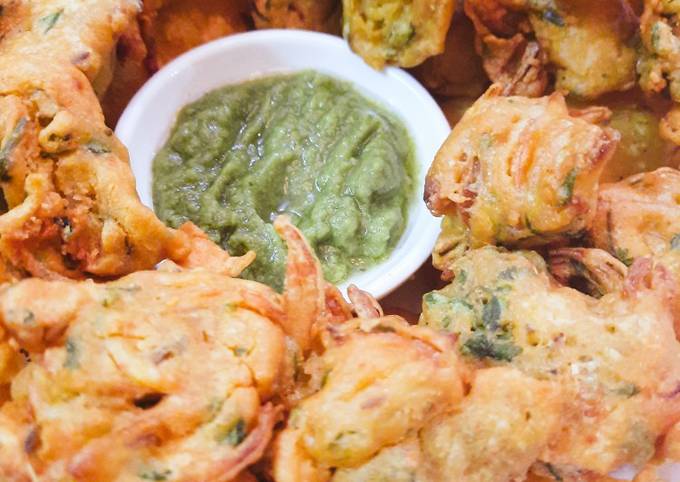 Crispy Piyaz Pakoray