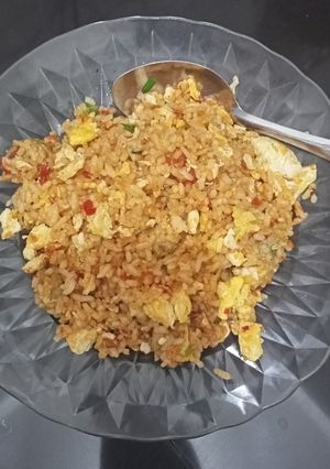 Foto resep Nasi goreng sederhana