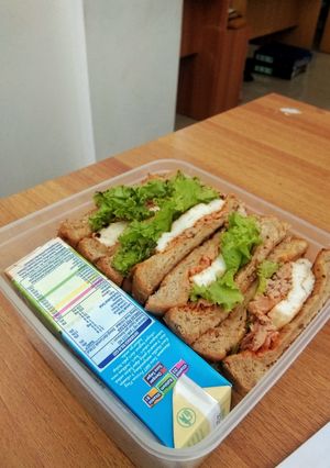 Foto resep Sandwich Healthy breakfast (for diet)