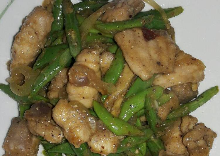 Fillet jambal roti teriyaki