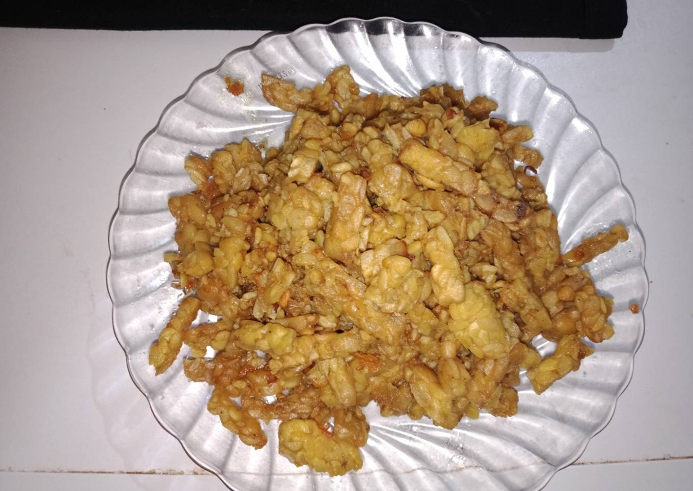 Tempe goreng bumbu simple