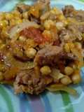 Garbanzos con chorizos