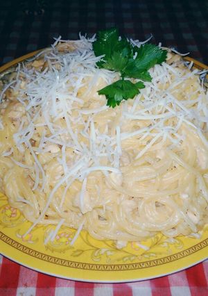 Foto resep Spaghetti carbonara