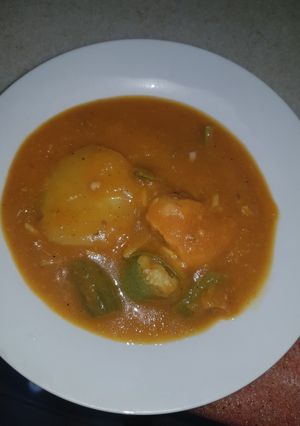 صورة لوصفة شوربة اليقطين بالخضار