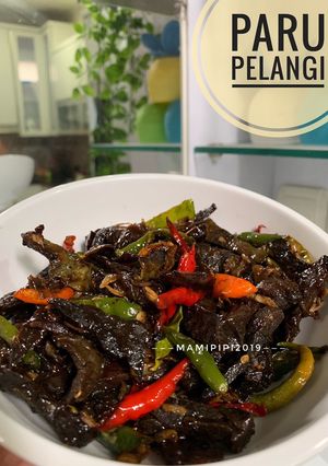 Foto resep Paru pelangi ala mami pipi