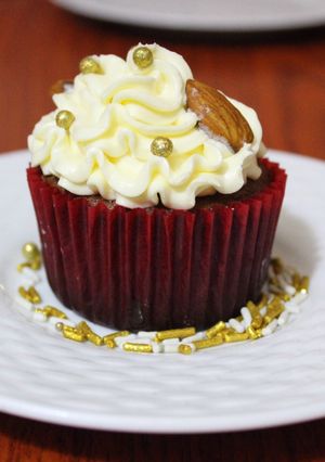 Una foto de Muffins de plátano y nuez