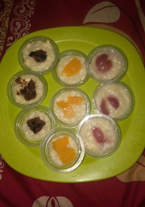 Foto resep Puding roti tawar kukus ala bunda arfi