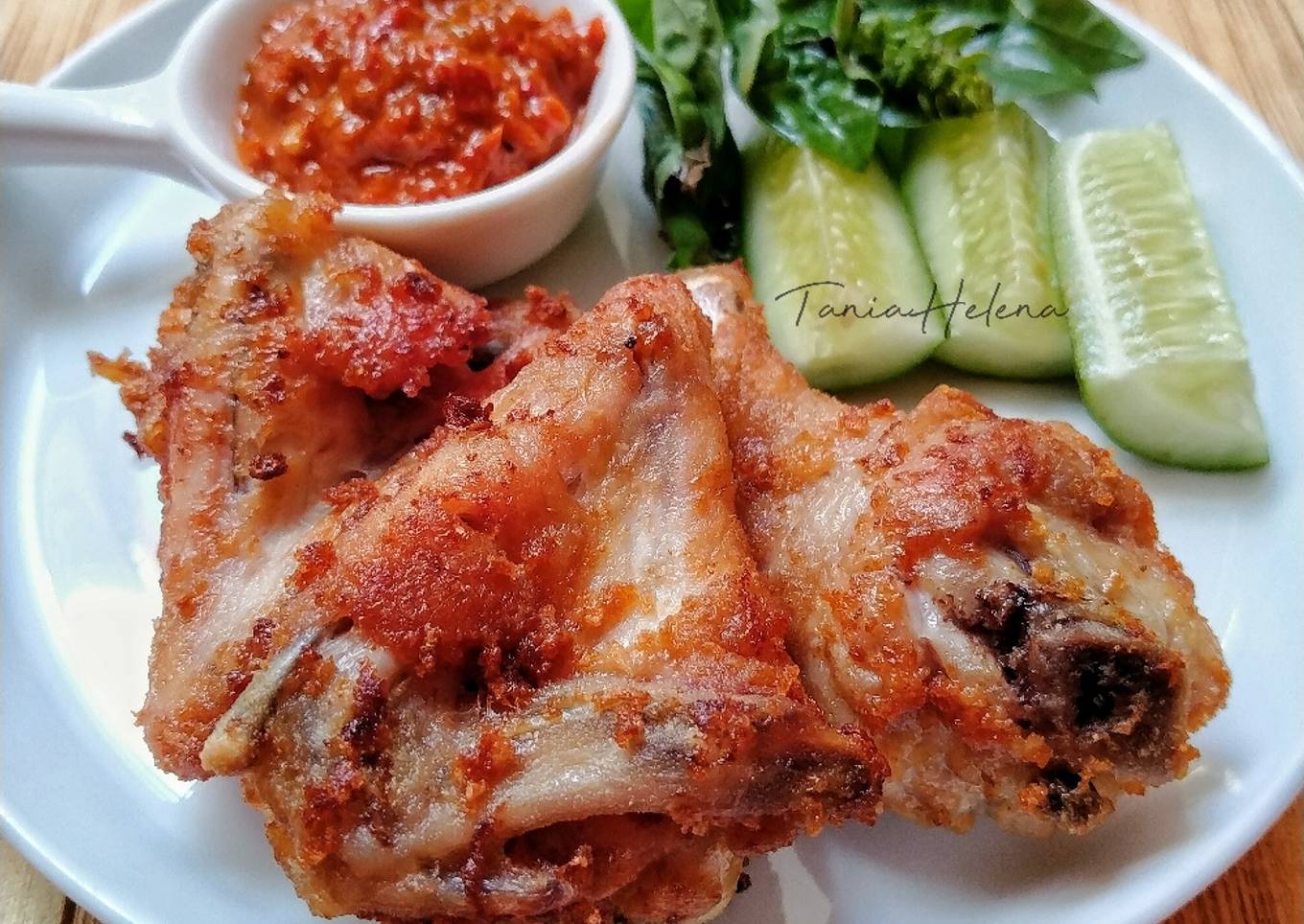 Pecel Ayam Sambal Terasi