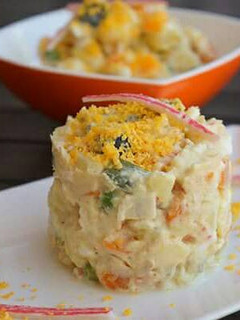 Una foto de Ensaladilla baja en calorías