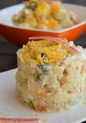 Una foto de Ensaladilla baja en calorías