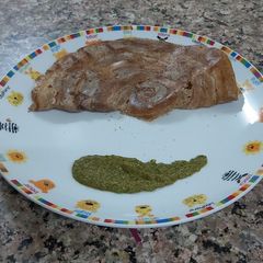 A picture of Millet dosa.